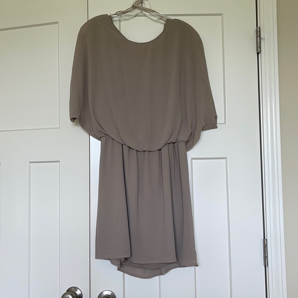 Lost April open back dress size S